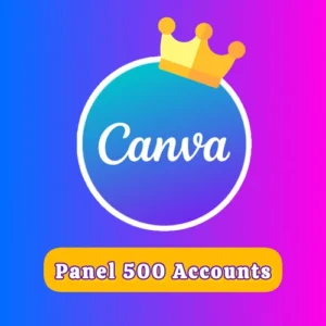 Canva Admin Panel 500 Accounts