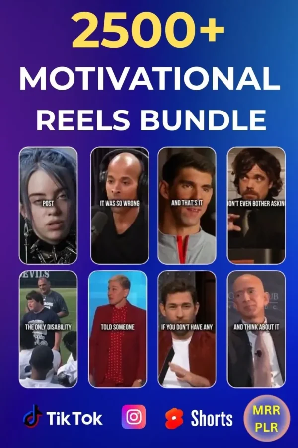 2500+ Motivational Reels Bundle